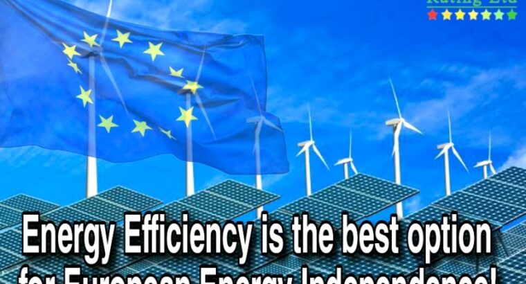 Energy Efficiency is the Best Option for European Energy Independence!
