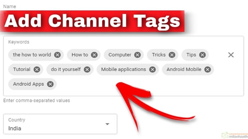 Channel Tags/milaohaath