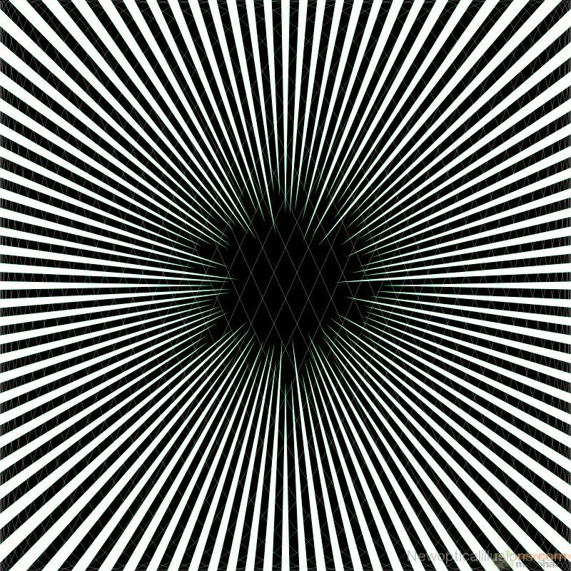 Lines Optical Illusion - Milao Haath