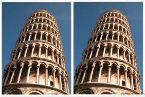 Optical Illusions That Will Make Your Brain Hurt Tilted towers - Milao Haath
