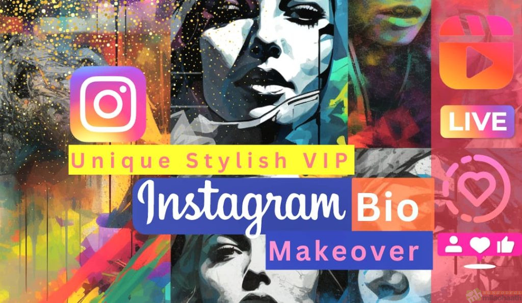 Unique Stylish VIP Instagram Bio Makeover Your unique Stylish VIP Instagram Bio Makeover is one of the most important parts of your Instagram profile. It allows you to express who you are and what you do in just a few lines of text. For VIPs and influencers, your Instagram bio needs to stand out even more to showcase your brand.