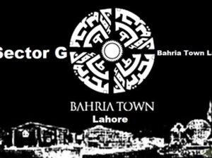 Bahria Town Lahore Sector G Coming Soon in August