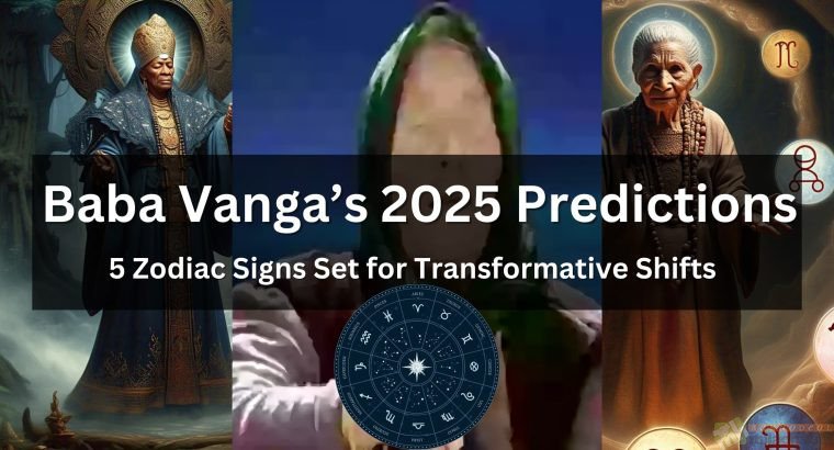 Baba Vanga’s 2025 Predictions: 5 Zodiac Signs Set for Transformative Shifts