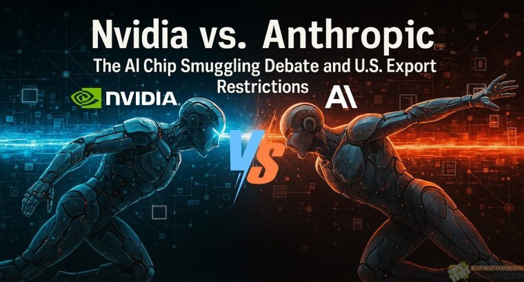 Nvidia vs. Anthropic: AI Chip Smuggling Debate and U.S. Export Restrictions